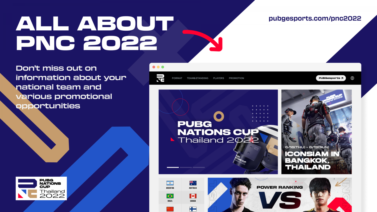 PNC 2022 Event Website